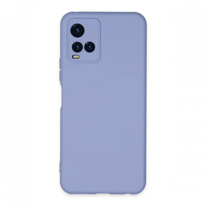 Vivo Y21S Kılıf Nano içi Kadife Silikon