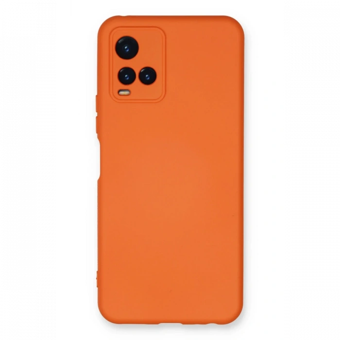 Vivo Y21S Kılıf Nano içi Kadife Silikon