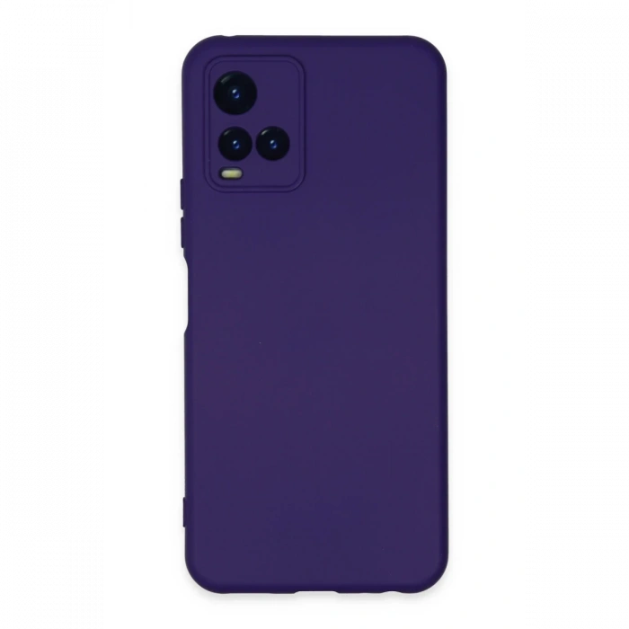 Vivo Y21S Kılıf Nano içi Kadife Silikon