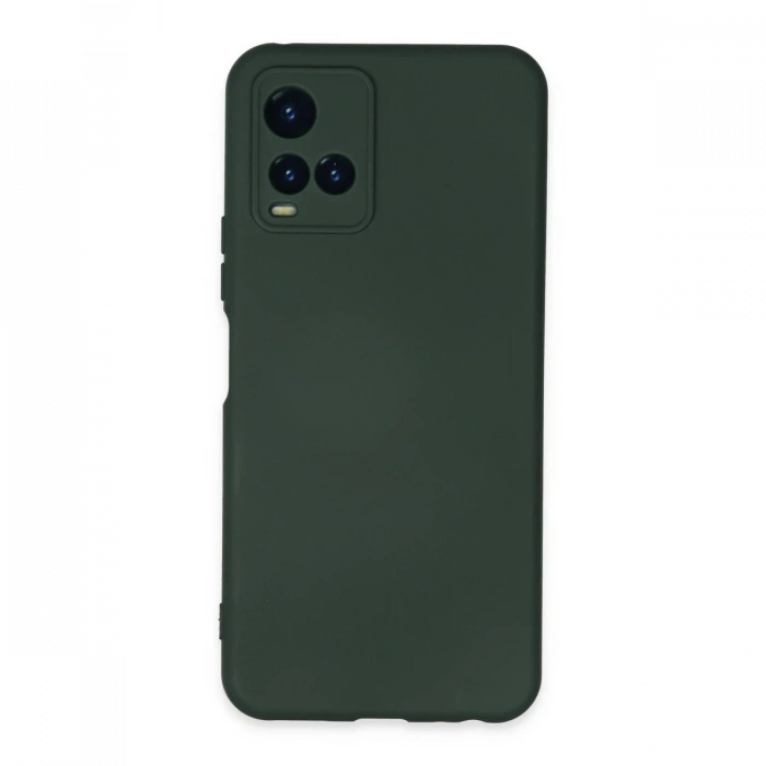 Vivo Y21S Kılıf Nano içi Kadife Silikon