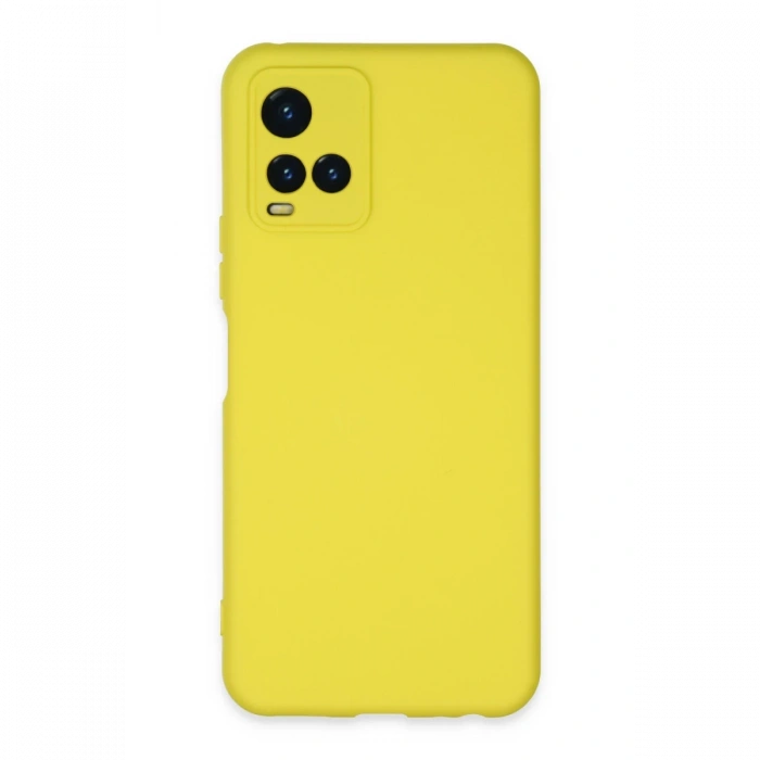 Vivo Y21S Kılıf Nano içi Kadife Silikon