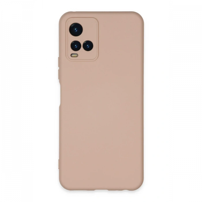 Vivo Y21S Kılıf Nano içi Kadife Silikon
