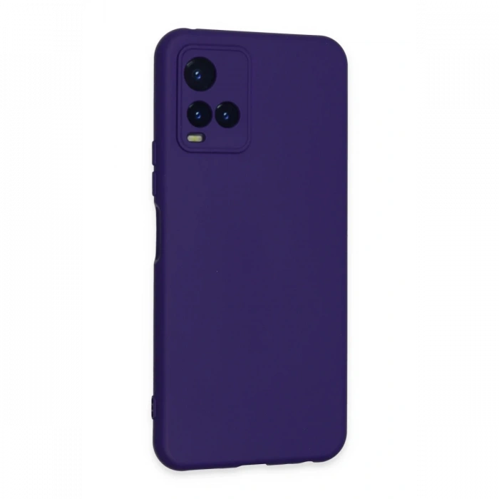 Vivo Y21S Kılıf Nano içi Kadife Silikon
