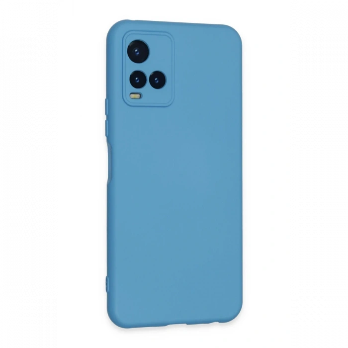 Vivo Y21S Kılıf Nano içi Kadife Silikon