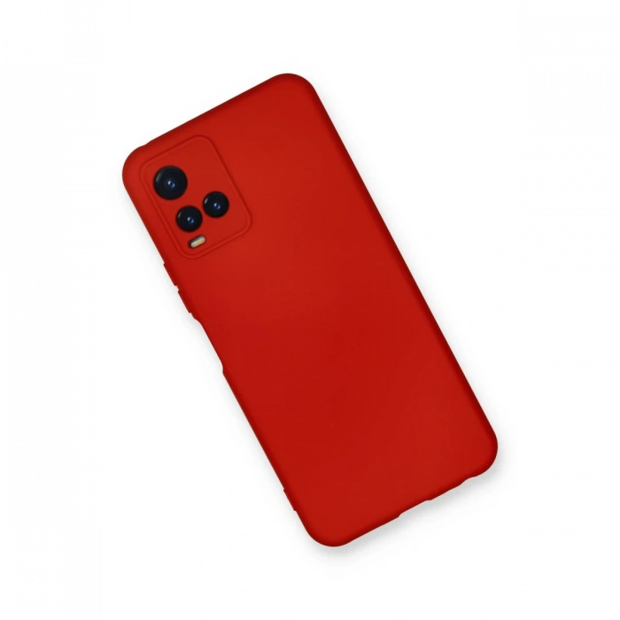 Vivo Y21S Kılıf Nano içi Kadife Silikon