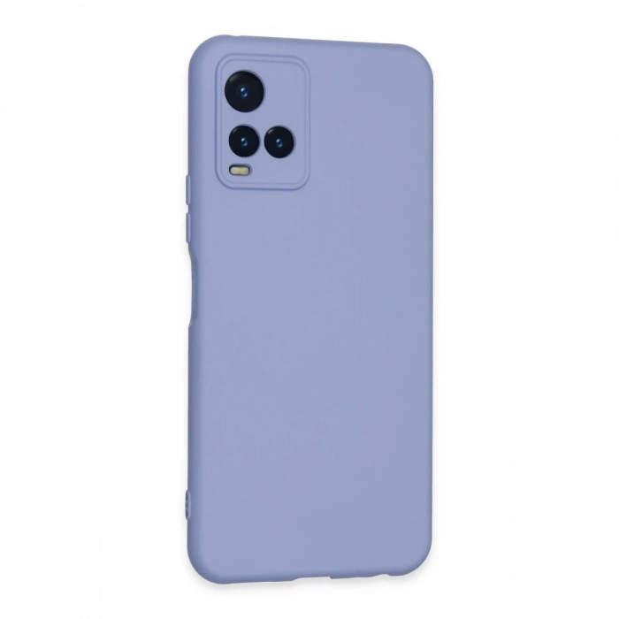 Vivo Y21S Kılıf Nano içi Kadife Silikon