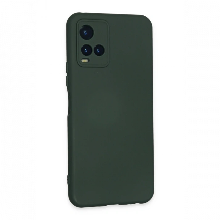 Vivo Y21S Kılıf Nano içi Kadife Silikon