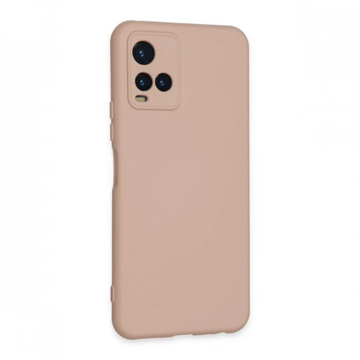 Vivo Y21S Kılıf Nano içi Kadife Silikon