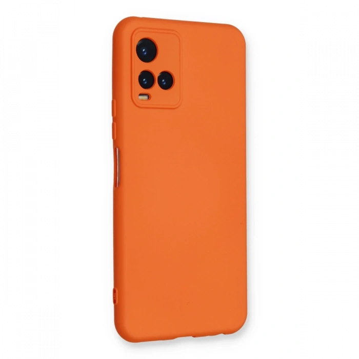 Vivo Y21S Kılıf Nano içi Kadife Silikon