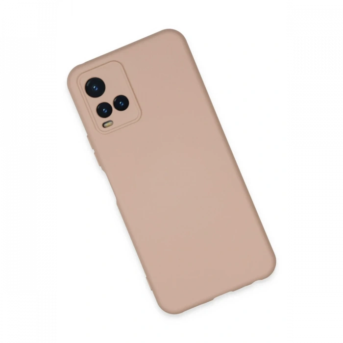 Vivo Y21S Kılıf Nano içi Kadife Silikon