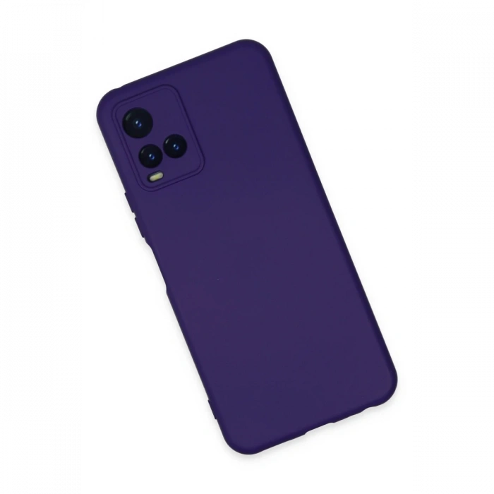 Vivo Y21S Kılıf Nano içi Kadife Silikon