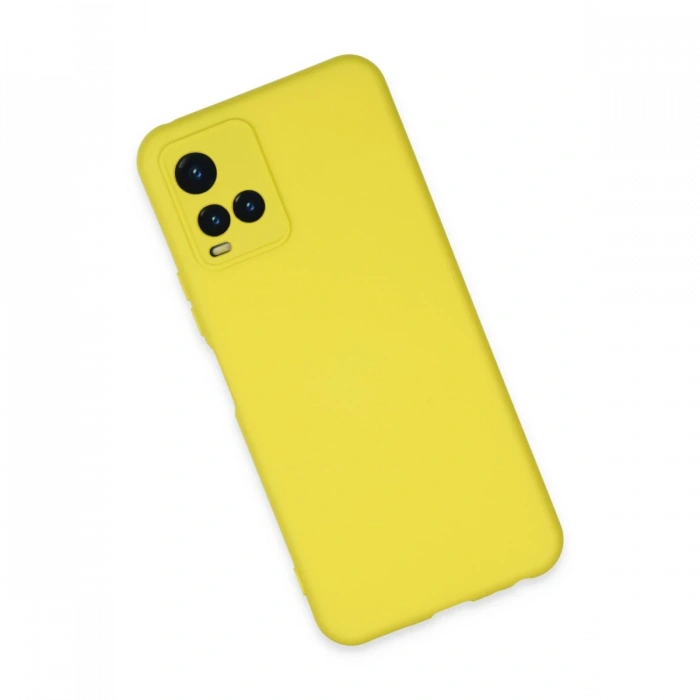 Vivo Y21S Kılıf Nano içi Kadife Silikon