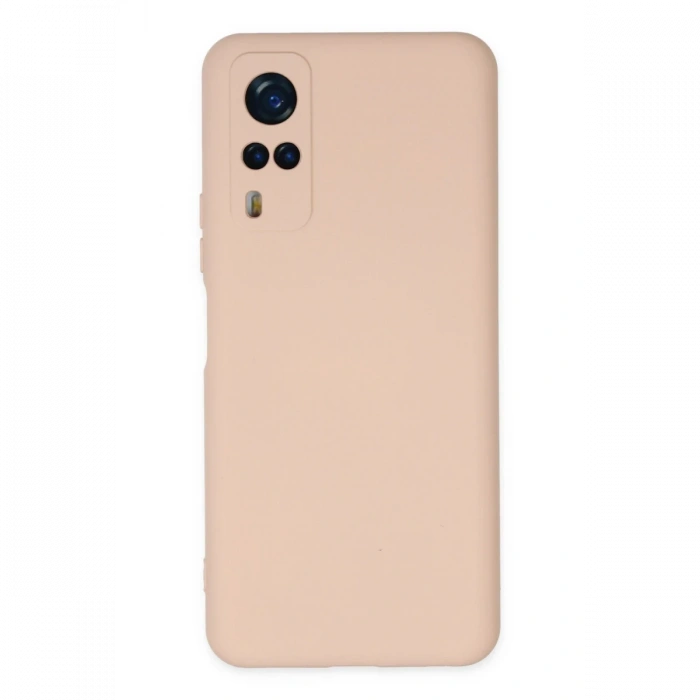 Vivo Y53S Kılıf Nano içi Kadife Silikon