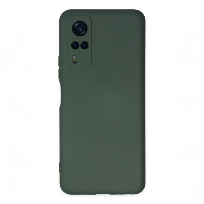 Vivo Y53S Kılıf Nano içi Kadife Silikon