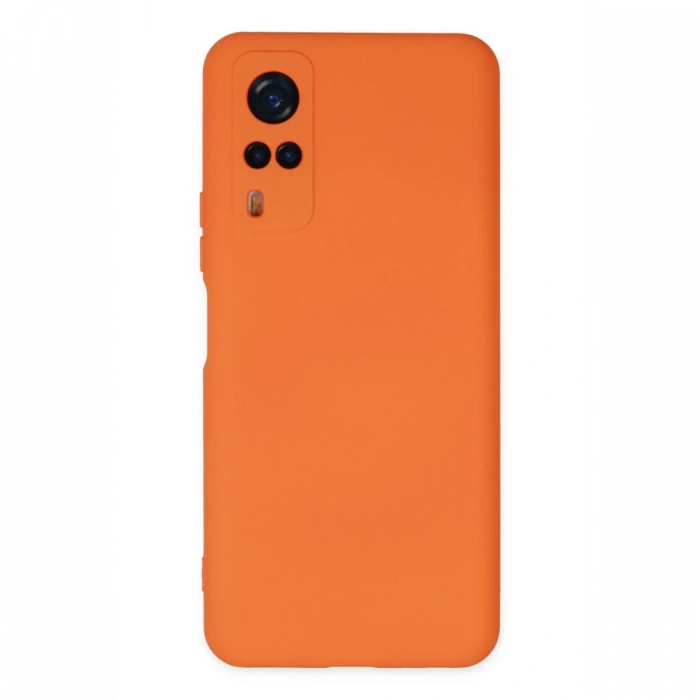 Vivo Y53S Kılıf Nano içi Kadife Silikon