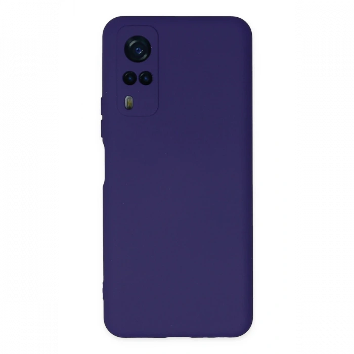 Vivo Y53S Kılıf Nano içi Kadife Silikon