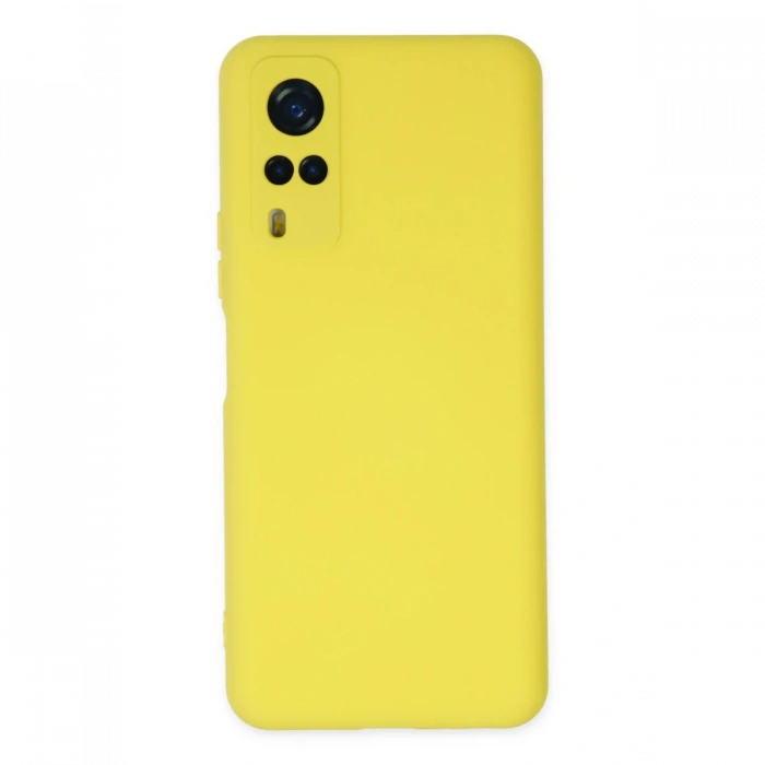 Vivo Y53S Kılıf Nano içi Kadife Silikon