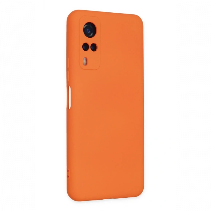 Vivo Y53S Kılıf Nano içi Kadife Silikon