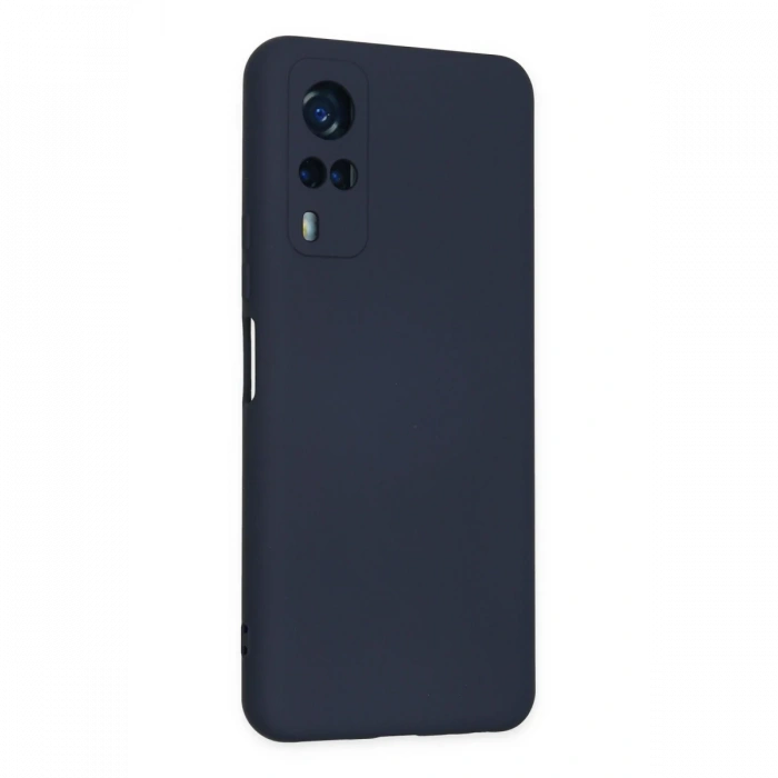 Vivo Y53S Kılıf Nano içi Kadife Silikon