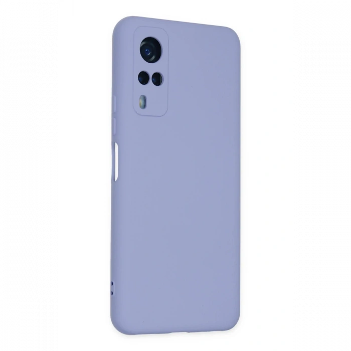 Vivo Y53S Kılıf Nano içi Kadife Silikon