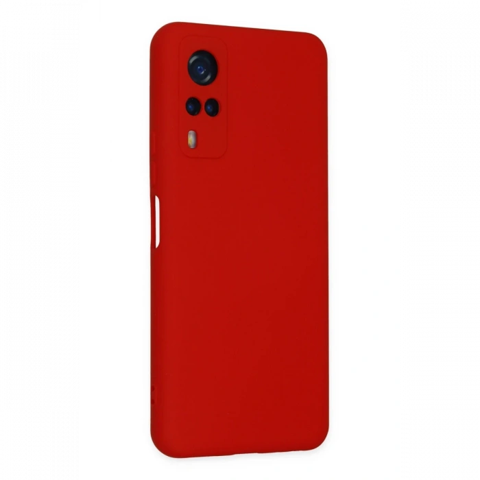 Vivo Y53S Kılıf Nano içi Kadife Silikon