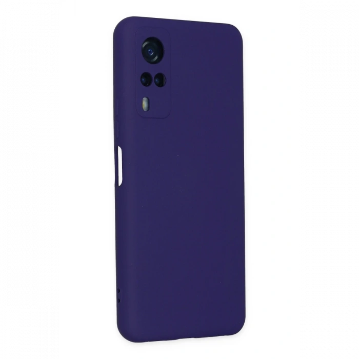 Vivo Y53S Kılıf Nano içi Kadife Silikon