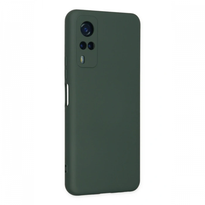 Vivo Y53S Kılıf Nano içi Kadife Silikon