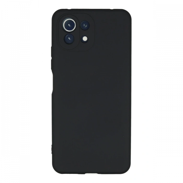 Joy Tekno Xiaomi Mİ 11 Lite Kılıf Nano içi Kadife Silikon - Lacivert