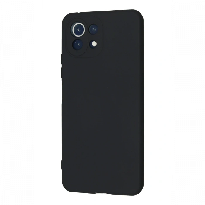 Joy Tekno Xiaomi Mİ 11 Lite Kılıf Nano içi Kadife Silikon - Lacivert