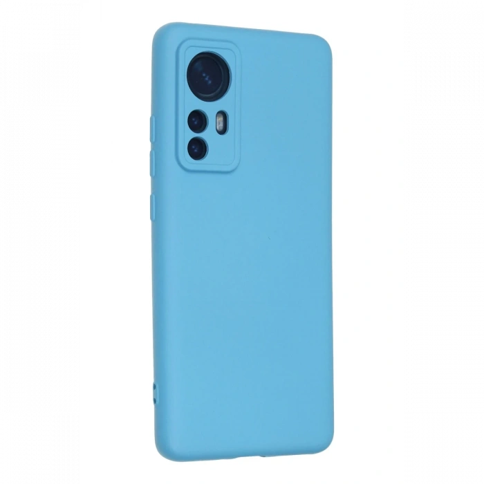 Xiaomi Mi 12 Kılıf Nano içi Kadife Silikon - Mavi