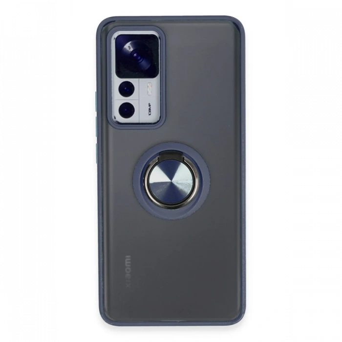 Xiaomi Mi 12T Pro Kılıf Montreal Yüzüklü Silikon Kapak