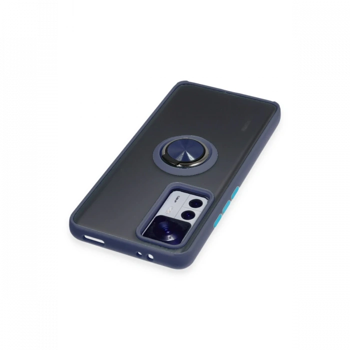 Xiaomi Mi 12T Pro Kılıf Montreal Yüzüklü Silikon Kapak