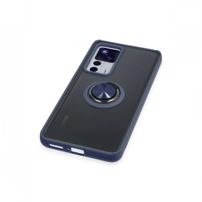 Xiaomi Mi 12T Pro Kılıf Montreal Yüzüklü Silikon Kapak