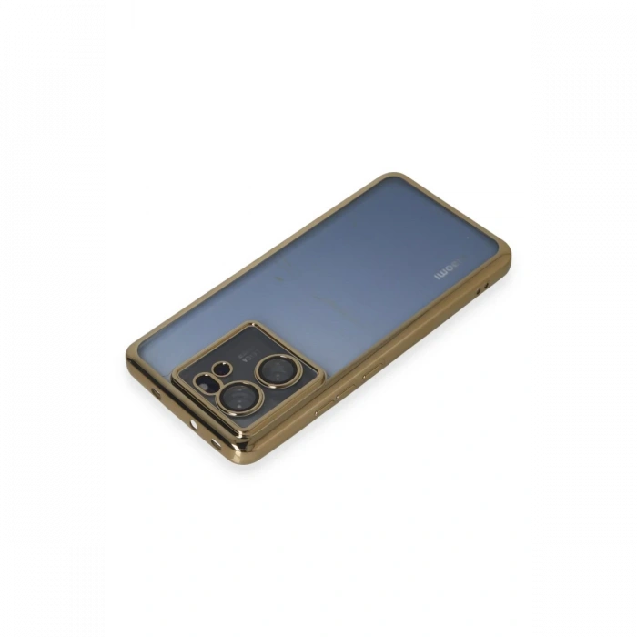 Xiaomi Mi 13T Kılıf Razer Lensli Silikon - Gold