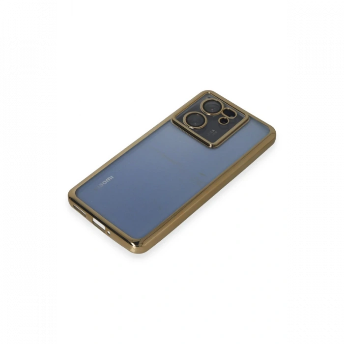 Xiaomi Mi 13T Kılıf Razer Lensli Silikon - Gold