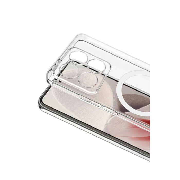 Joy Tekno Xiaomi Mi 14T Pro Combo Sert Şeffaf Magsafe Kapak - Şeffaf