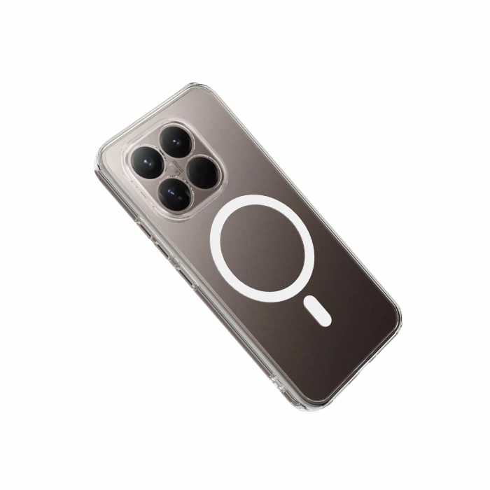 Joy Tekno Xiaomi Mi 15T Combo Sert Şeffaf Magsafe Kapak - Şeffaf