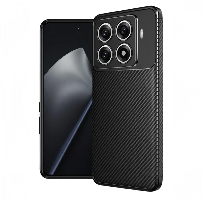 Joy Tekno Xiaomi Mi 15T Pro Auto Focus Karbon Kapak - Siyah