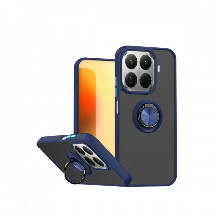 Joy Tekno Xiaomi Mi 15T Pro Montreal Yüzüklü Silikon Kapak