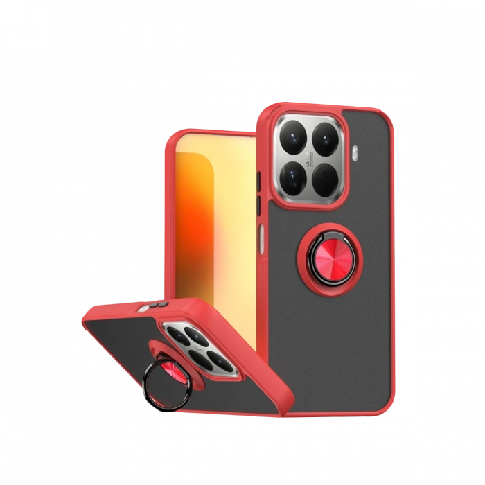 Joy Tekno Xiaomi Mi 15T Pro Montreal Yüzüklü Silikon Kapak