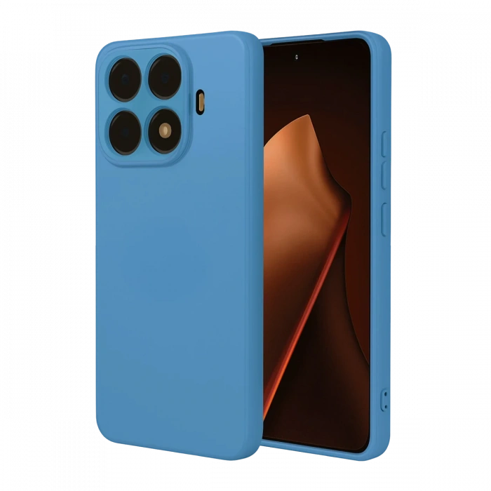 Joy Tekno Xiaomi Mi 15T Pro Nano içi Kadife Silikon - Mavi