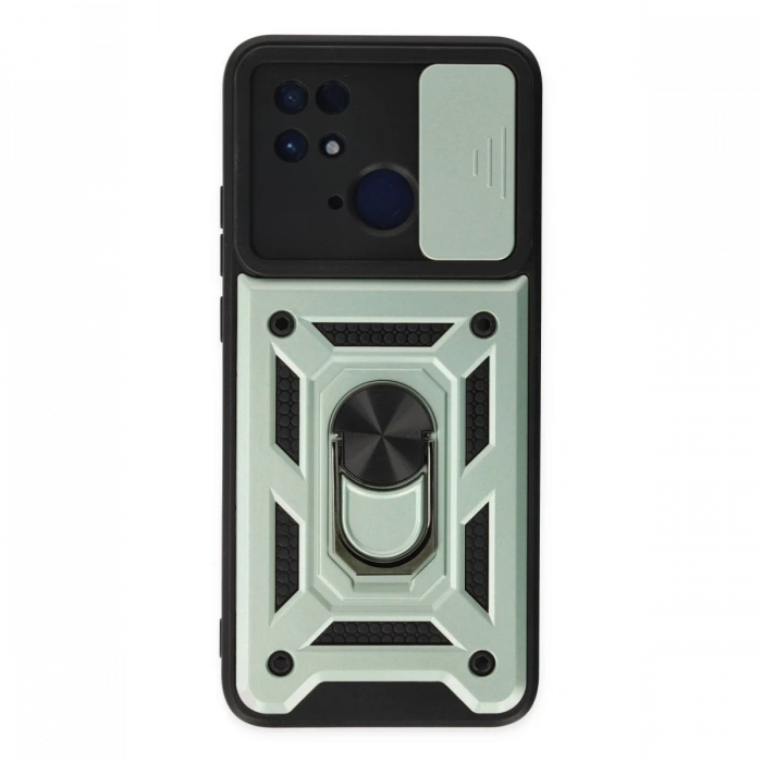 Xiaomi Redmi 10C Kılıf Pars Lens Yüzüklü Silikon