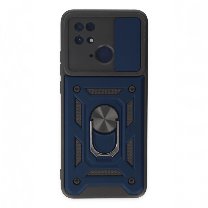 Xiaomi Redmi 10C Kılıf Pars Lens Yüzüklü Silikon