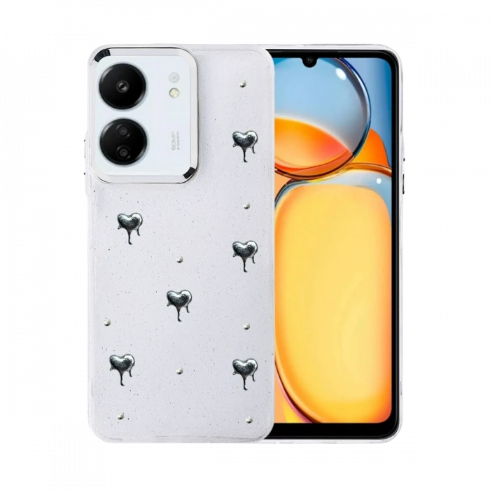 Xiaomi Redmi 13C Fiyonk Desenli Kapak