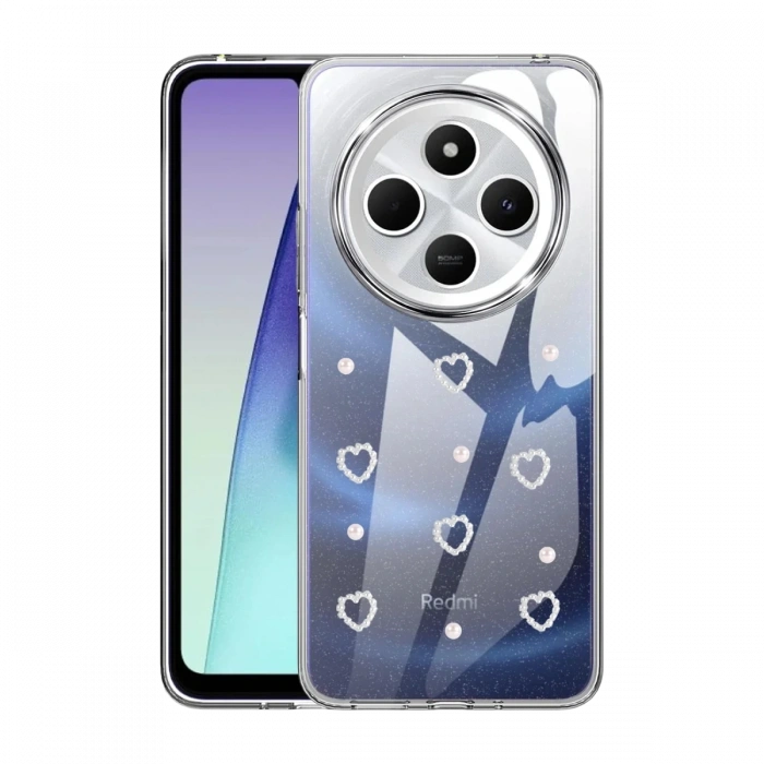 Joy Tekno Xiaomi Redmi 14C Fiyonk Desenli Kapak