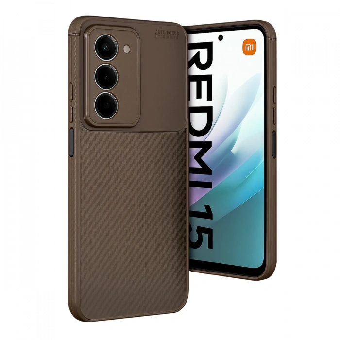 Joy Tekno Xiaomi Redmi 15 4G Auto Focus Karbon Kapak