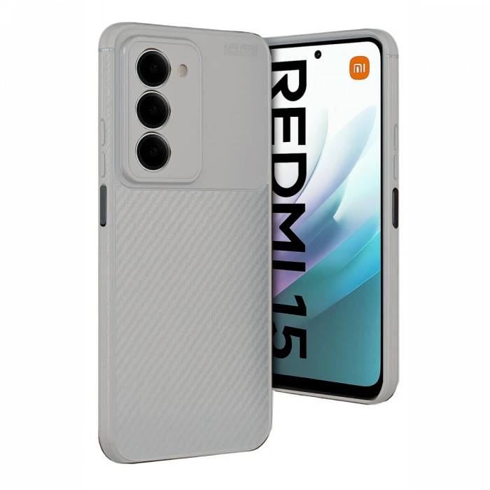 Joy Tekno Xiaomi Redmi 15 4G Auto Focus Karbon Kapak