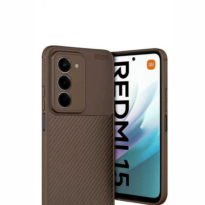 Joy Tekno Xiaomi Redmi 15 4G Auto Focus Karbon Kapak