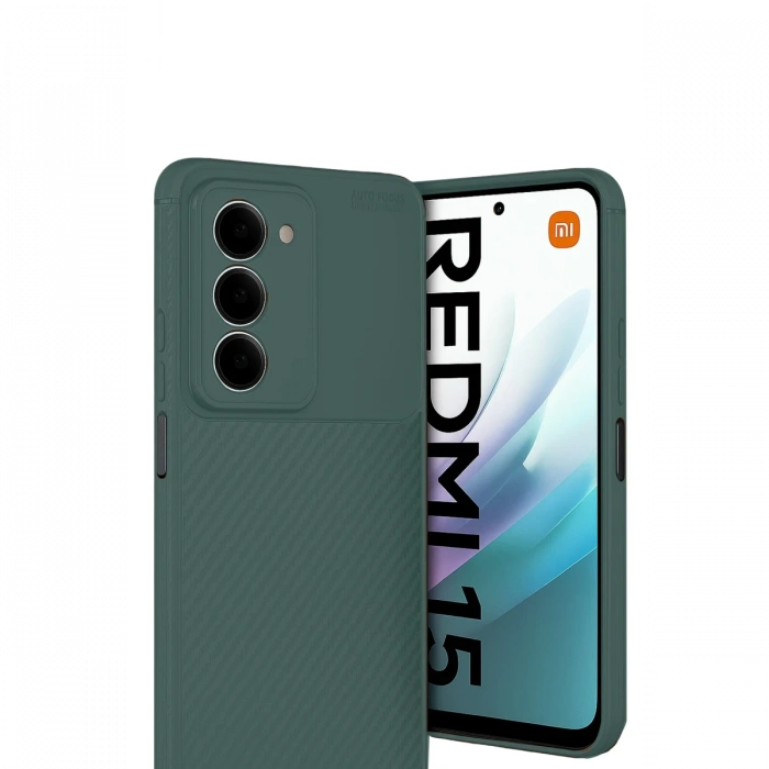 Joy Tekno Xiaomi Redmi 15 4G Auto Focus Karbon Kapak