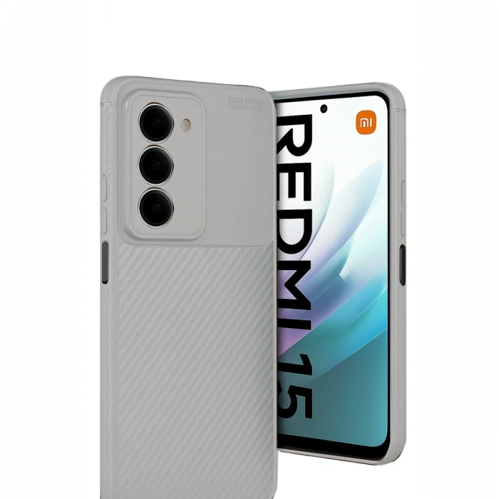 Joy Tekno Xiaomi Redmi 15 4G Auto Focus Karbon Kapak